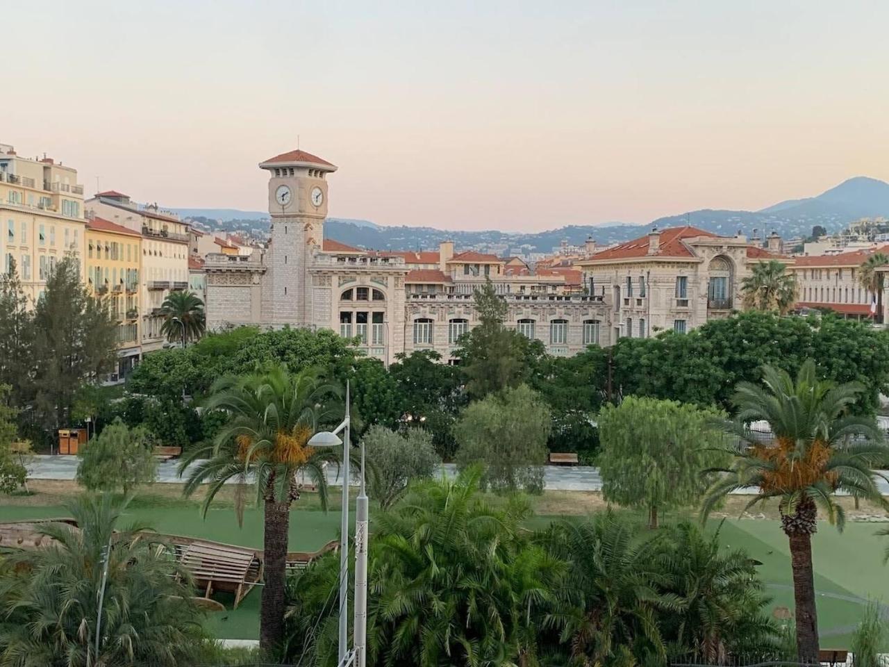 2 Chambres, Balcons, Vue Imprenable, Climatisation - Palace Bleu Leilighet Nice