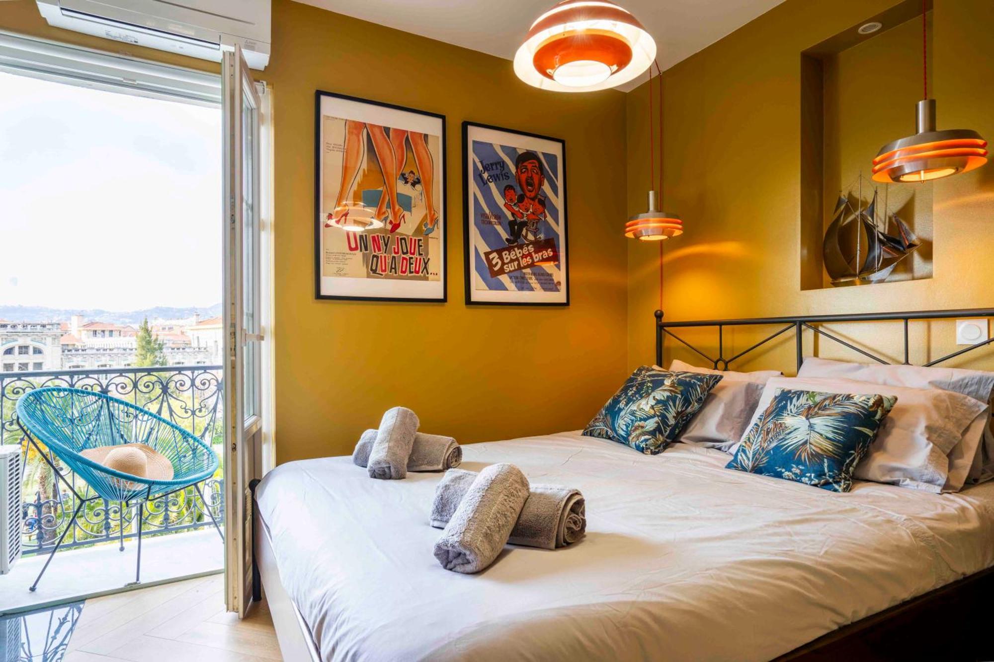Leilighet 2 Chambres, Balcons, Vue Imprenable, Climatisation - Palace Bleu