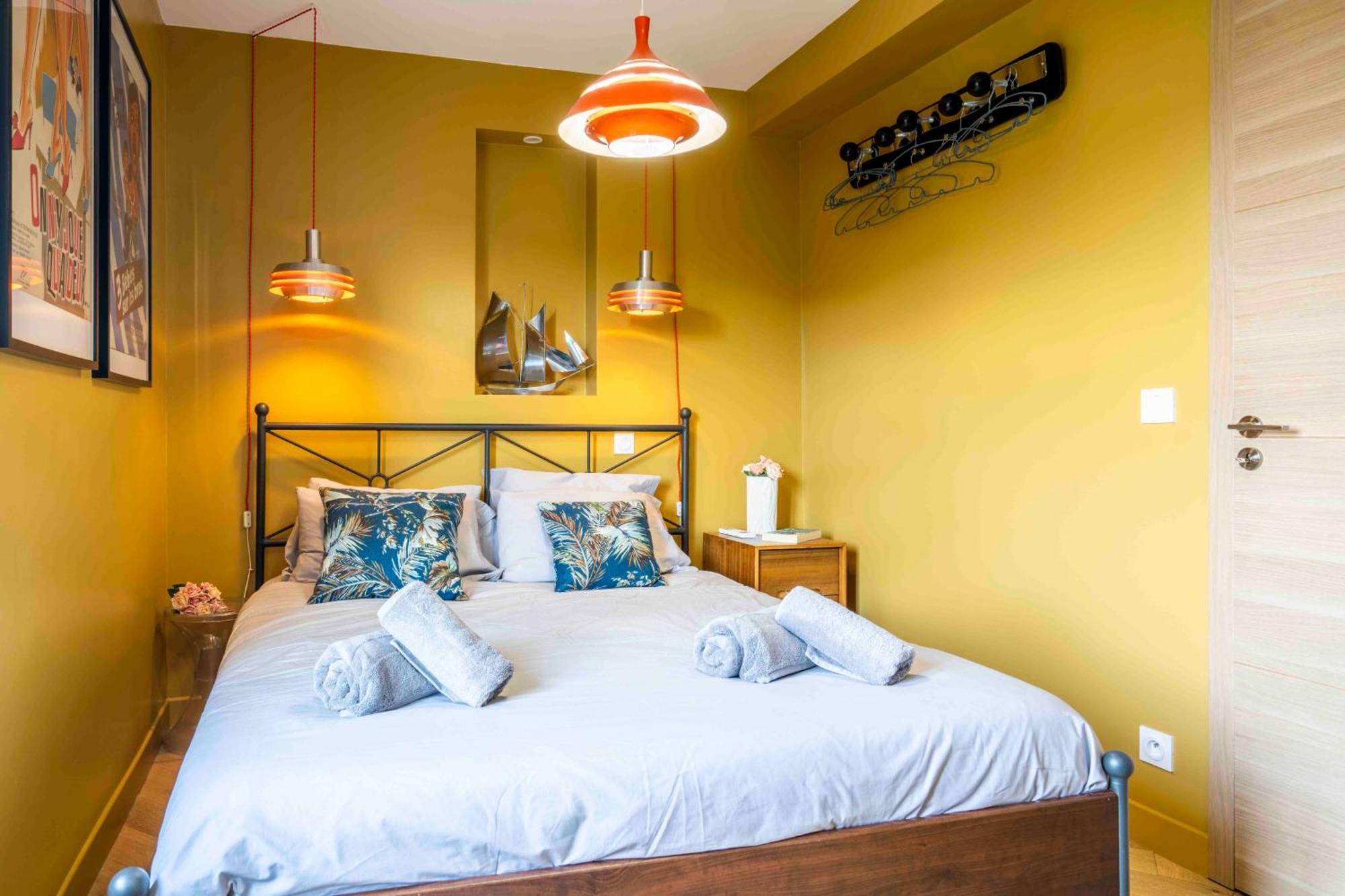 2 Chambres, Balcons, Vue Imprenable, Climatisation - Palace Bleu *