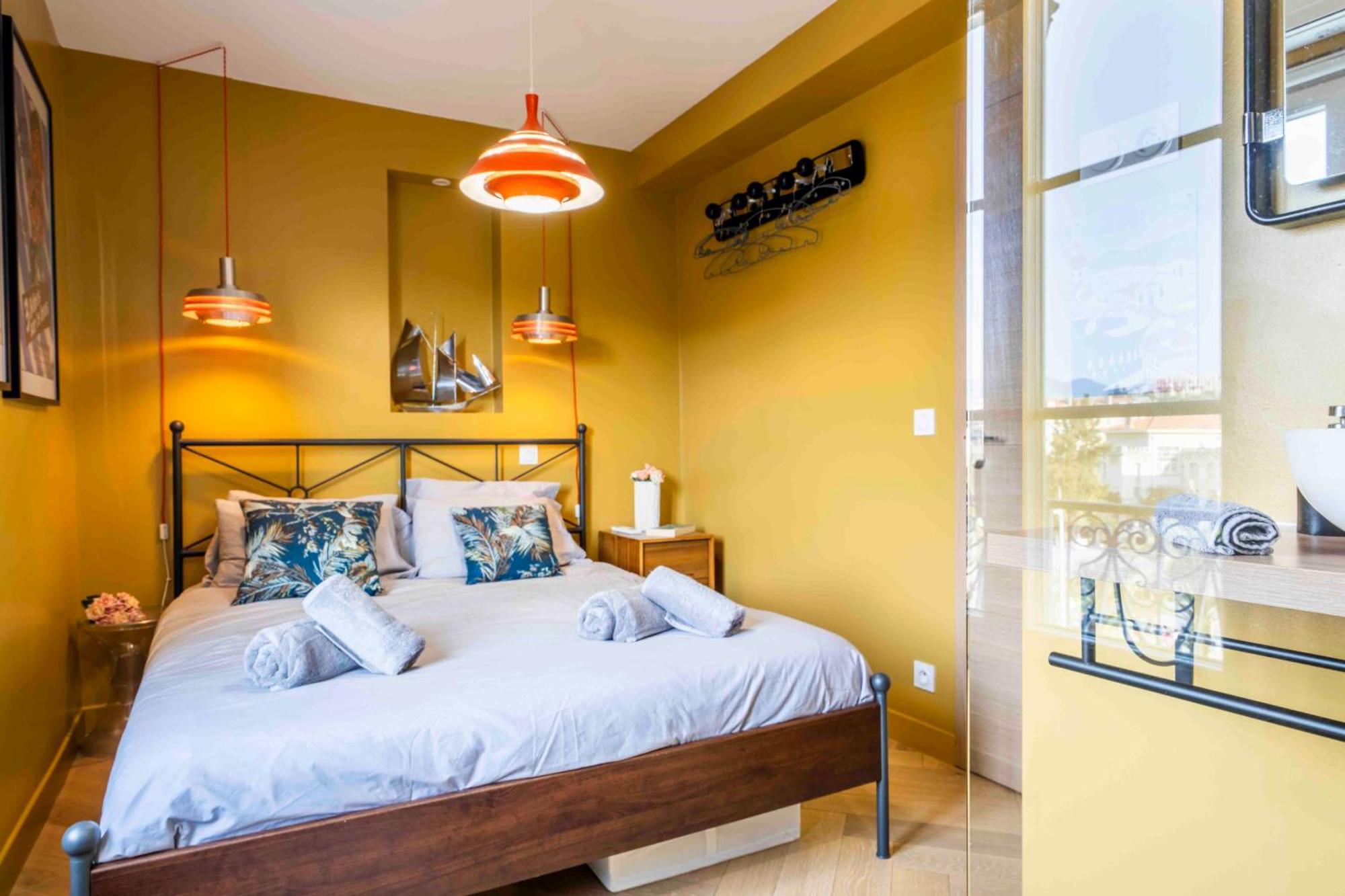 2 Chambres, Balcons, Vue Imprenable, Climatisation - Palace Bleu Nice